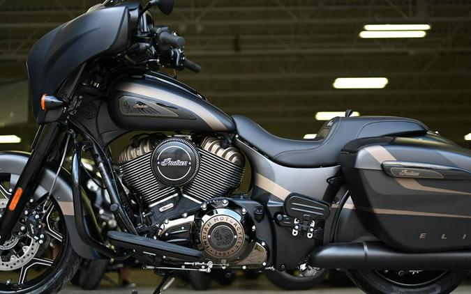 2023 Indian Motorcycle® Chieftain Elite Super Graphite M / Black M w/ SB Accents