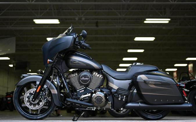 2023 Indian Motorcycle® Chieftain Elite Super Graphite M / Black M w/ SB Accents