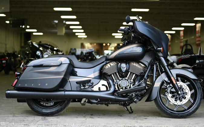 2023 Indian Motorcycle® Chieftain Elite Super Graphite M / Black M w/ SB Accents