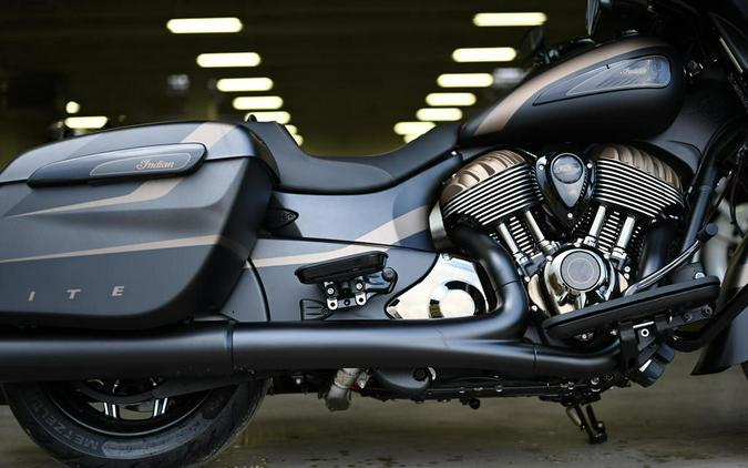 2023 Indian Motorcycle® Chieftain Elite Super Graphite M / Black M w/ SB Accents