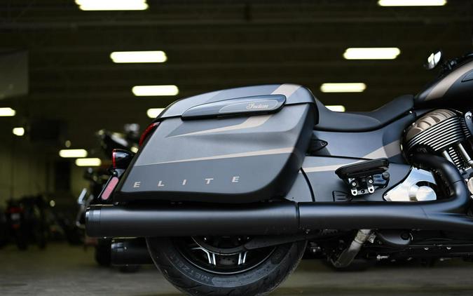 2023 Indian Motorcycle® Chieftain Elite Super Graphite M / Black M w/ SB Accents