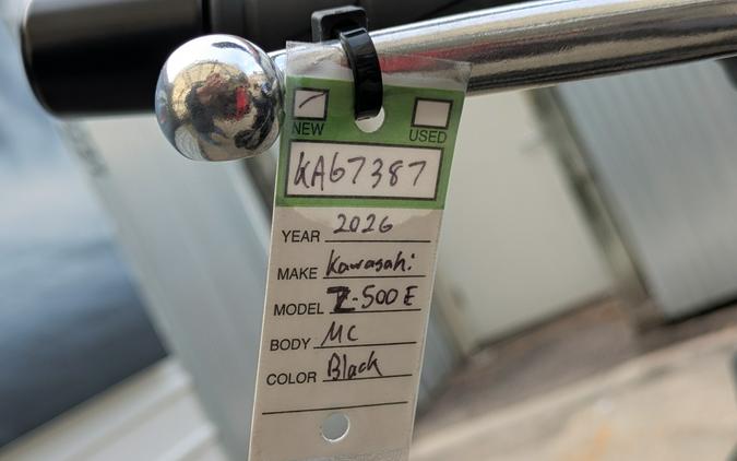 2025 Kawasaki Z500 ABS