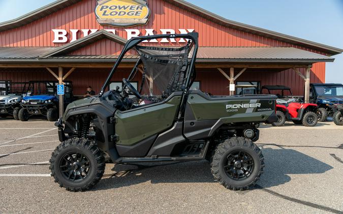 2024 Honda Pioneer 1000 Deluxe - BLACK FOREST GREEN