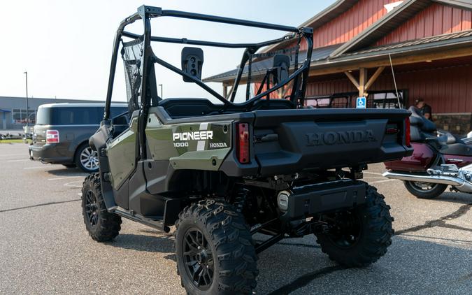 2024 Honda Pioneer 1000 Deluxe - BLACK FOREST GREEN