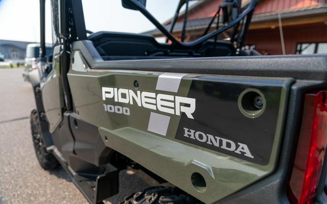 2024 Honda Pioneer 1000 Deluxe - BLACK FOREST GREEN