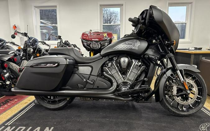 2026 Indian Motorcycle® Chieftain® PowerPlus Dark Horse® 112 w/PowerBand Black Smoke