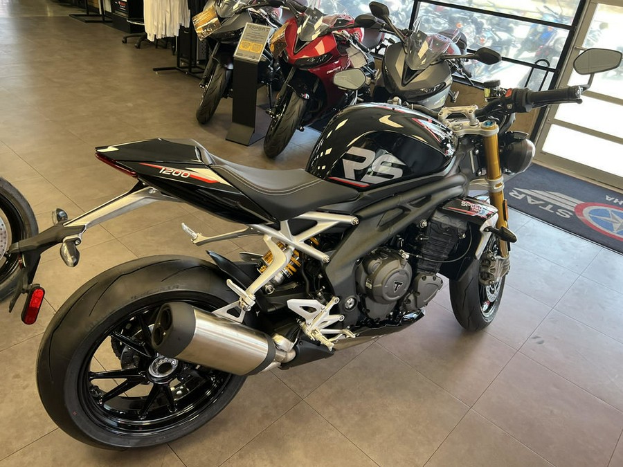 2024 Triumph Speed Triple 1200 RS Sapphire Black