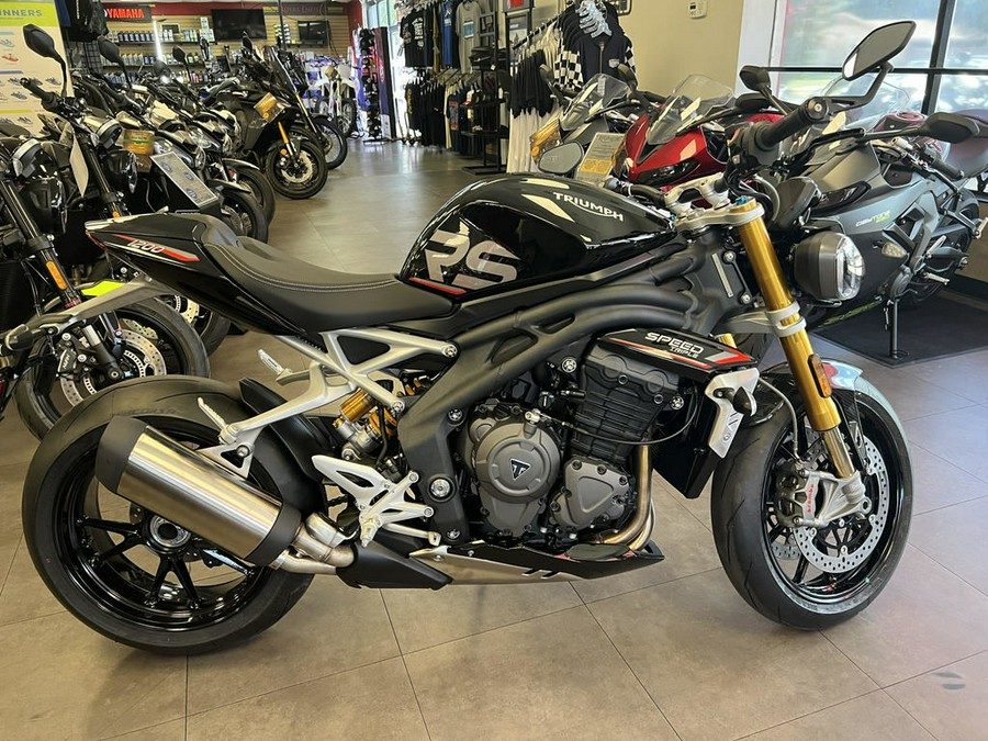 2024 Triumph Speed Triple 1200 RS Sapphire Black