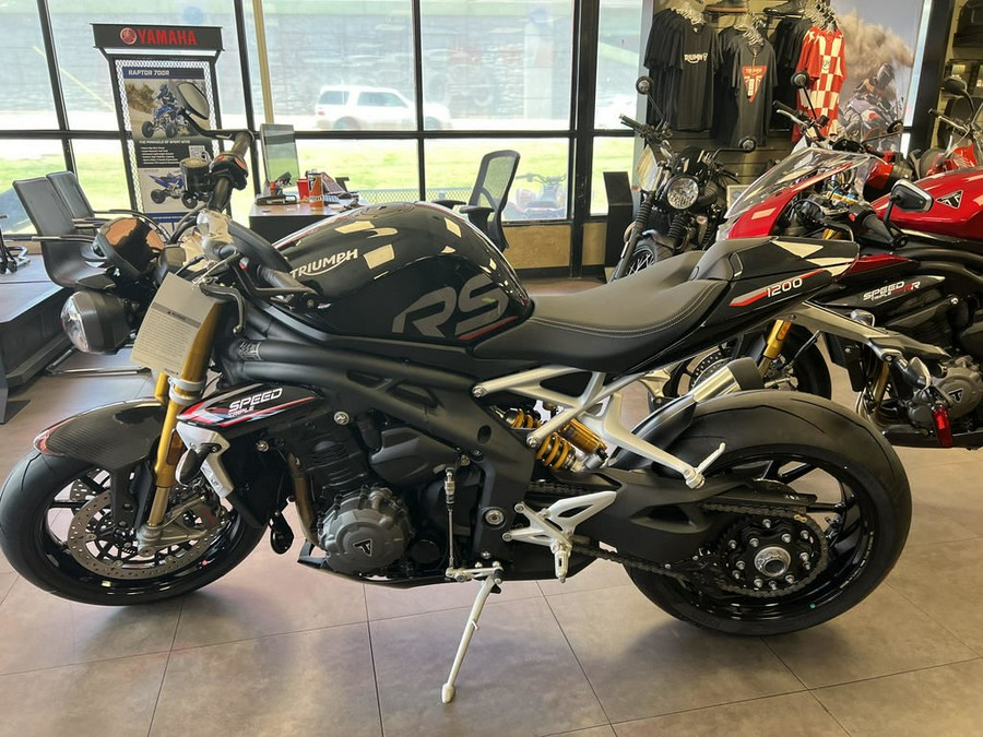 2024 Triumph Speed Triple 1200 RS Sapphire Black