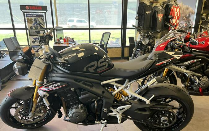 2024 Triumph Speed Triple 1200 RS Sapphire Black