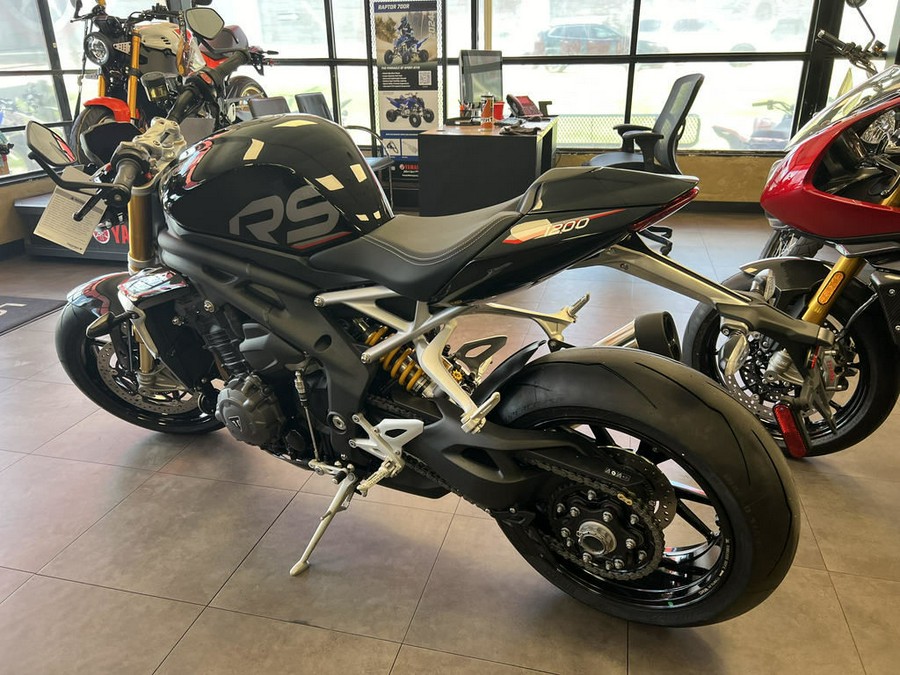 2024 Triumph Speed Triple 1200 RS Sapphire Black