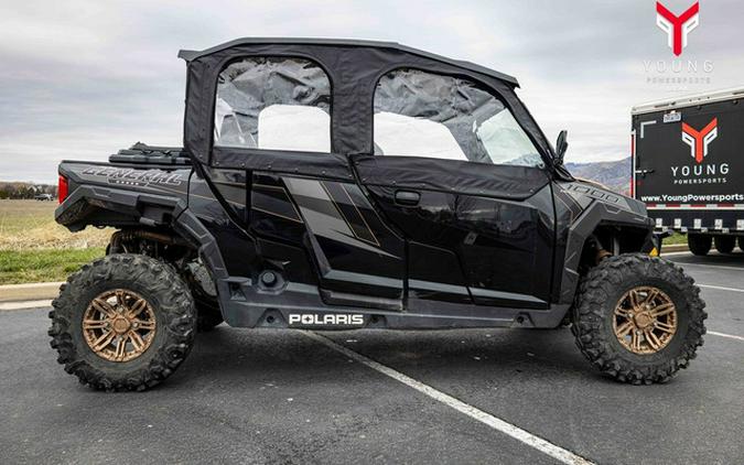 2019 Polaris General 4 1000 Ride Command Edition Black Pearl