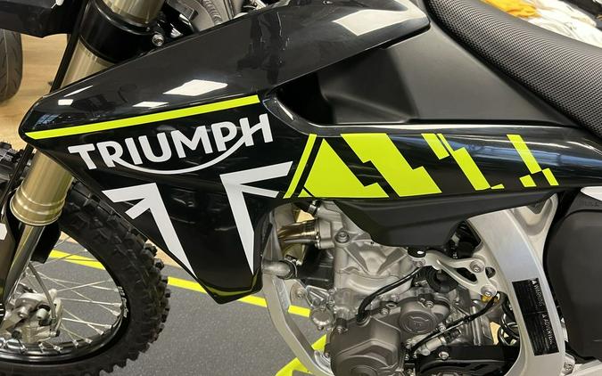 2024 Triumph TF 250-X Racing/Yellow/Black/White