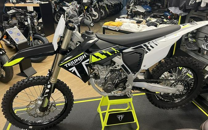 2024 Triumph TF 250-X Racing/Yellow/Black/White