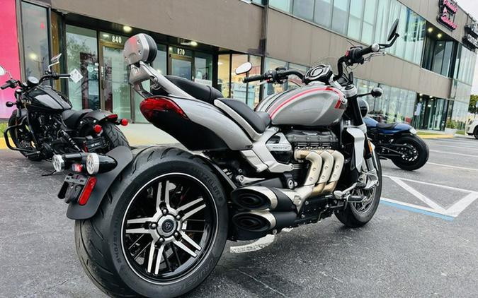 2021 Triumph Rocket 3 GT Silver IceStorm Grey