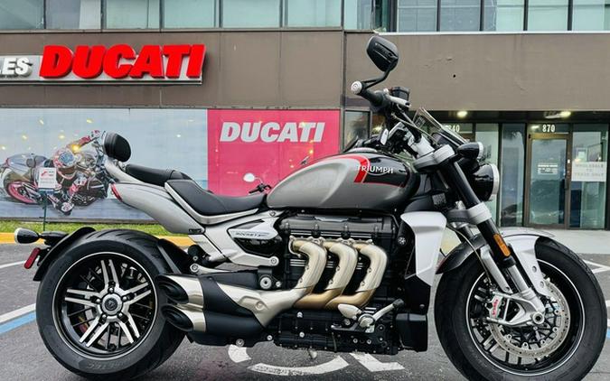 2021 Triumph Rocket 3 GT Silver IceStorm Grey