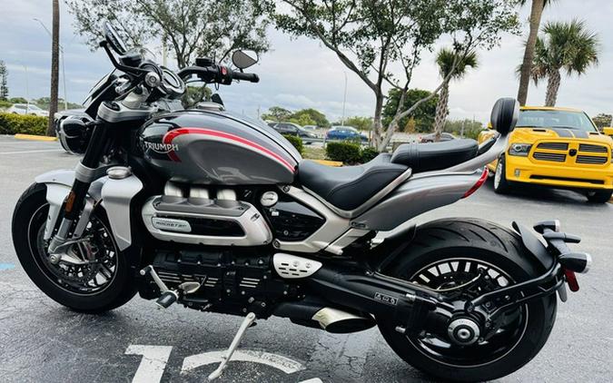 2021 Triumph Rocket 3 GT Silver IceStorm Grey