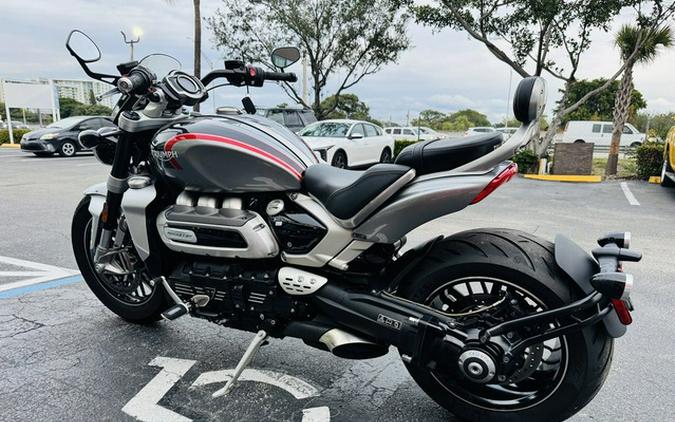 2021 Triumph Rocket 3 GT Silver IceStorm Grey