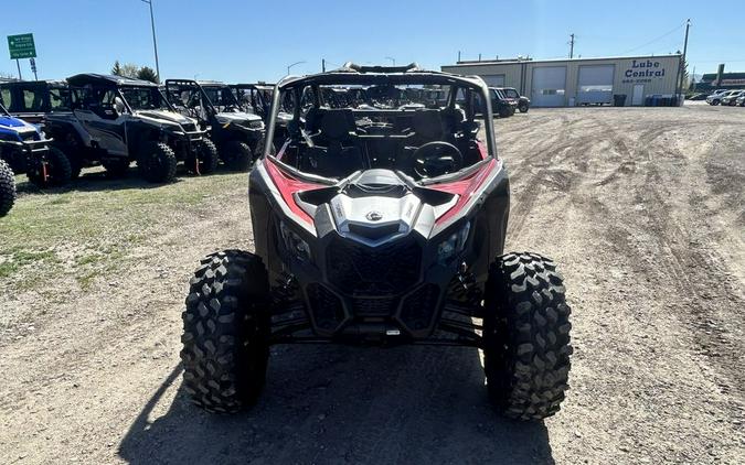 2024 Can-Am® Maverick X3 MAX DS Turbo Fiery Red & Hyper Silver