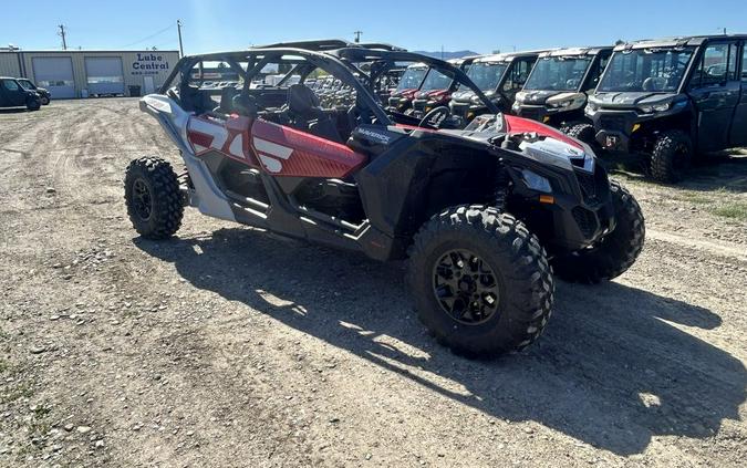 2024 Can-Am® Maverick X3 MAX DS Turbo Fiery Red & Hyper Silver