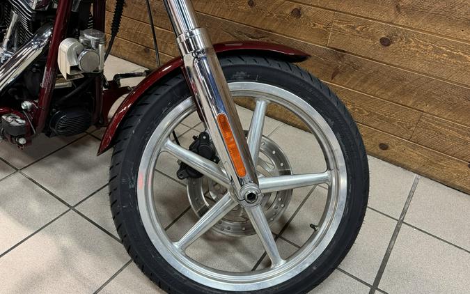 2008 Harley-Davidson® Softail® Rocker™ C Crimson Red Sunglo & Candy Red Sunglo FXCWC