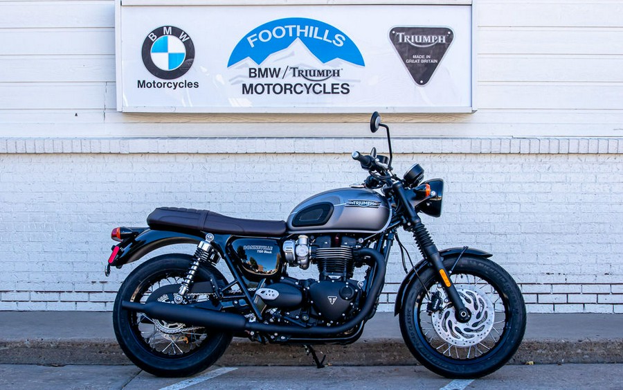 2024 Triumph Bonneville T120 Black Silver Ice/Phantom Black