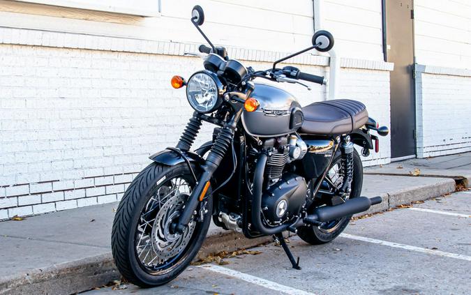 2024 Triumph Bonneville T120 Black Silver Ice/Phantom Black