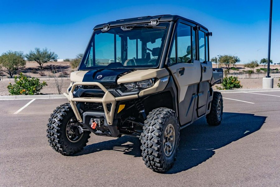 2024 Can-Am® Defender MAX Limited HD10 Desert Tan & Timeless Black