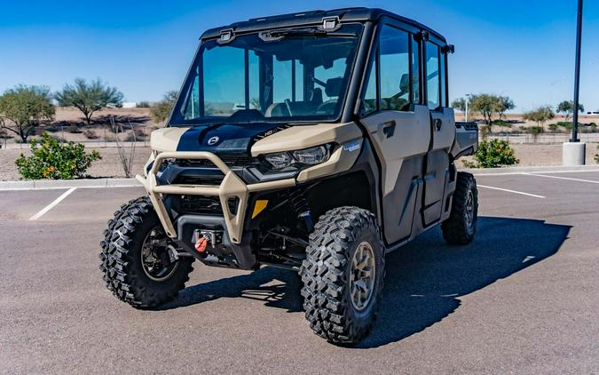 2024 Can-Am® Defender MAX Limited HD10 Desert Tan & Timeless Black