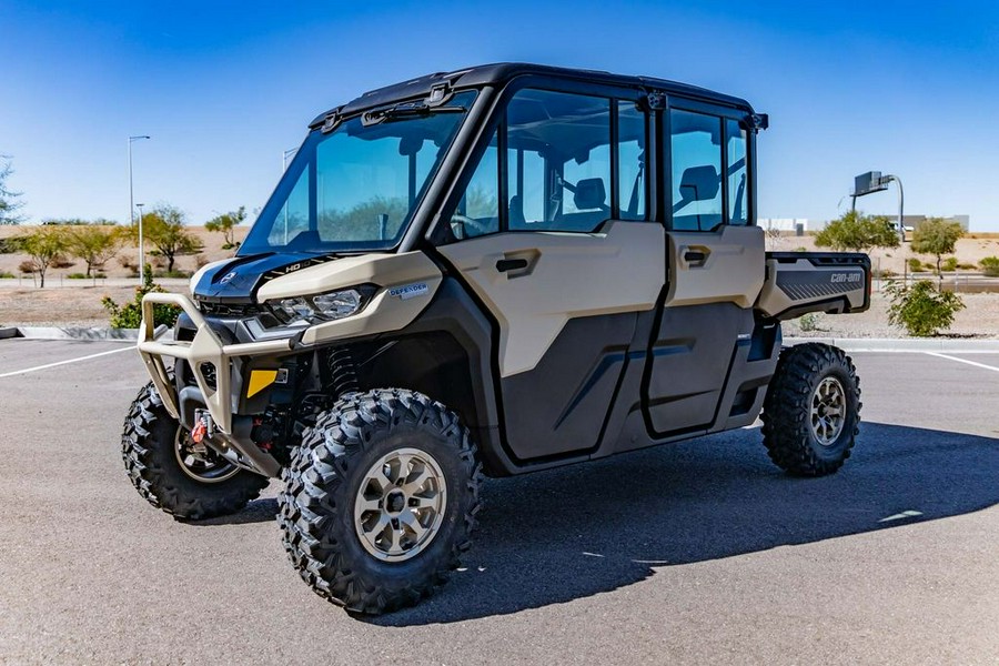 2024 Can-Am® Defender MAX Limited HD10 Desert Tan & Timeless Black