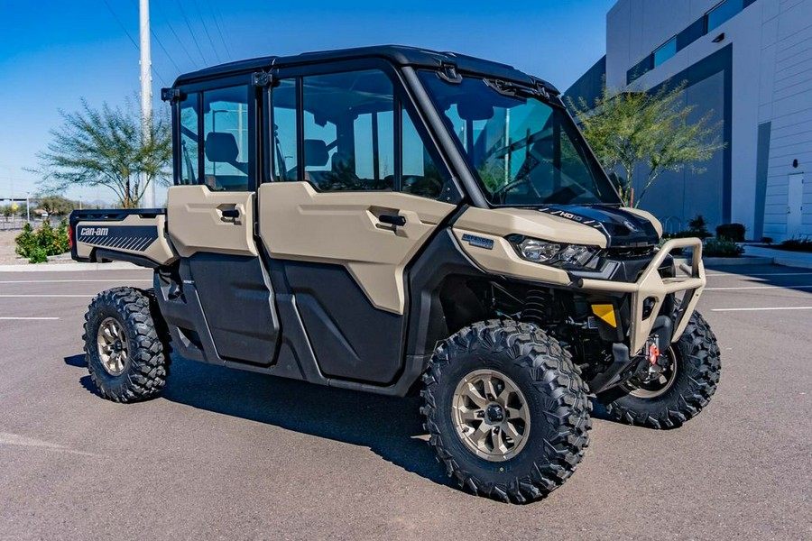 2024 Can-Am® Defender MAX Limited HD10 Desert Tan & Timeless Black