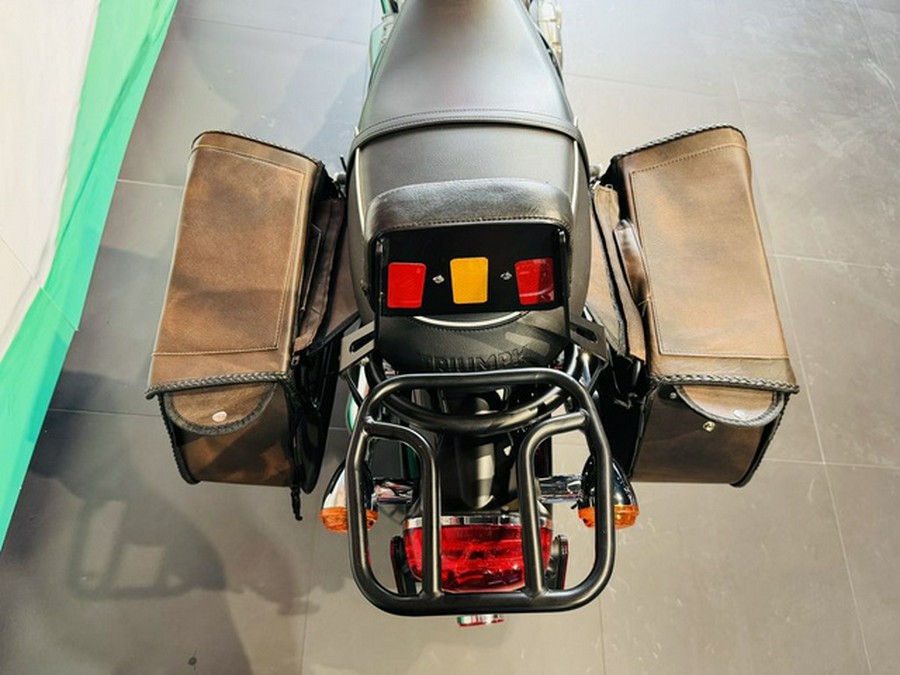 2019 Triumph Bonneville T100 New England White Intense Orange