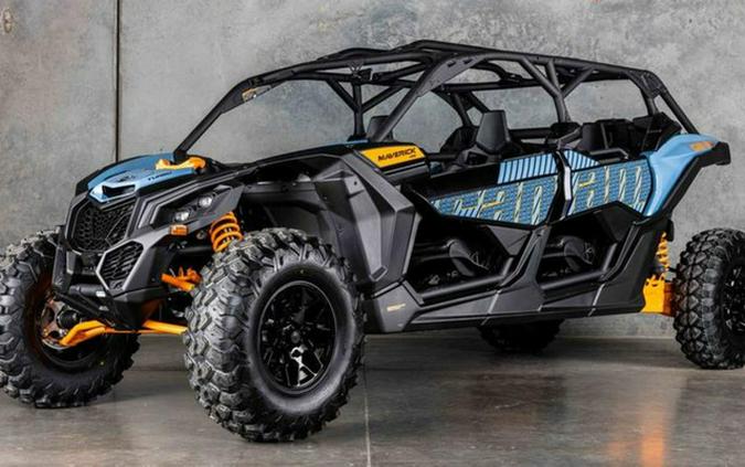 2026 Can-Am Maverick X3 MAX DS Turbo RR Scandi Blue & Orange C