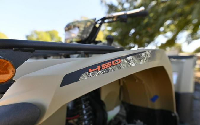 2026 Yamaha Kodiak 450 EPS Fall Beige W/ Realtree Edge