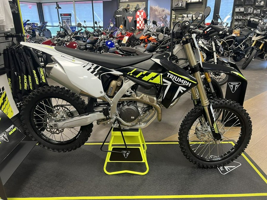 2024 Triumph TF 250-X Racing/Yellow/Black/White