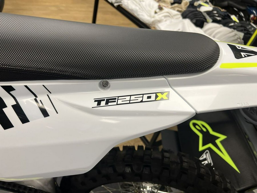 2024 Triumph TF 250-X Racing/Yellow/Black/White