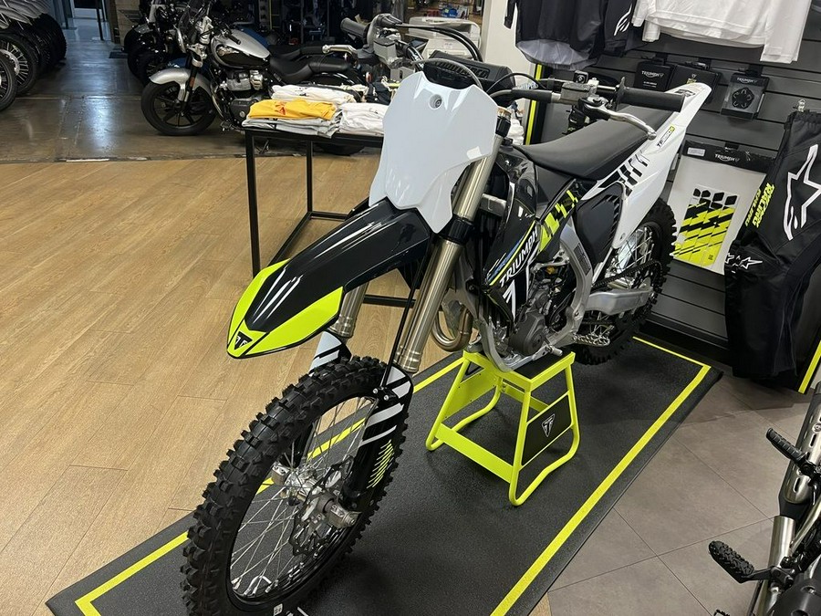 2024 Triumph TF 250-X Racing/Yellow/Black/White