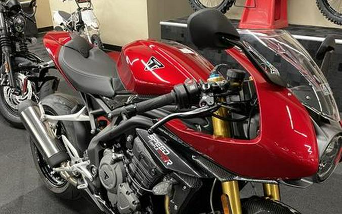 2023 Triumph Speed Triple 1200 RR Red Hopper / Storm Grey