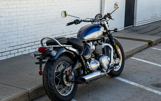 2024 Triumph Bonneville Speedmaster Pacific Blue/Silver Ice