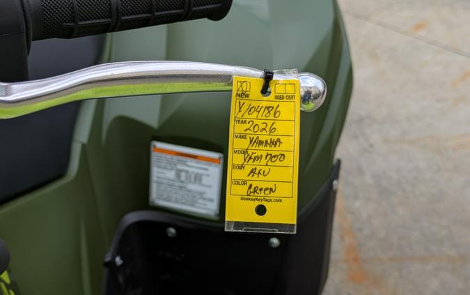 2026 Yamaha Grizzly EPS