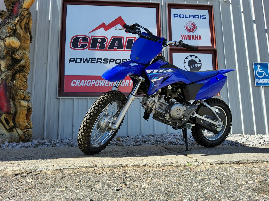 2026 Yamaha TT-R110E Team Yamaha Blue - YD3407