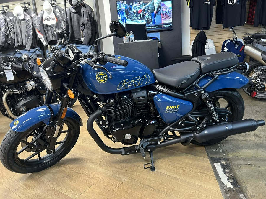 2024 Royal Enfield Shotgun 650 Plasma Blue