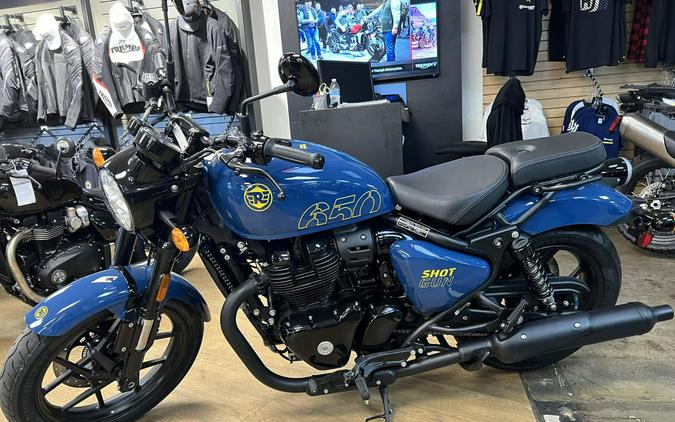 2024 Royal Enfield Shotgun 650 Plasma Blue