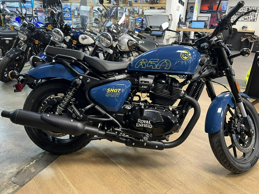 2024 Royal Enfield Shotgun 650 Plasma Blue