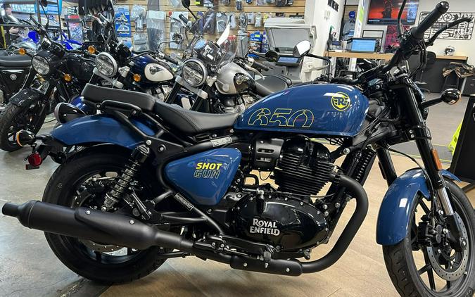 2024 Royal Enfield Shotgun 650 Plasma Blue