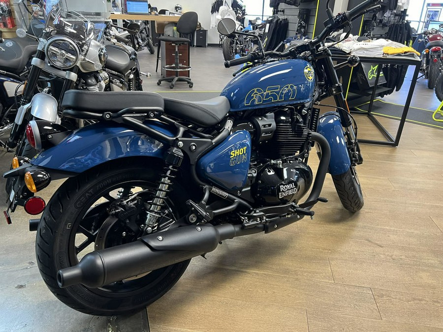 2024 Royal Enfield Shotgun 650 Plasma Blue