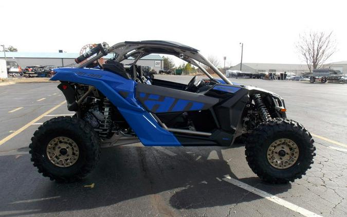 2024 Can-Am® Maverick X3 X rs Turbo RR with Smart-Shox Dazzling Blue & Carbon Black