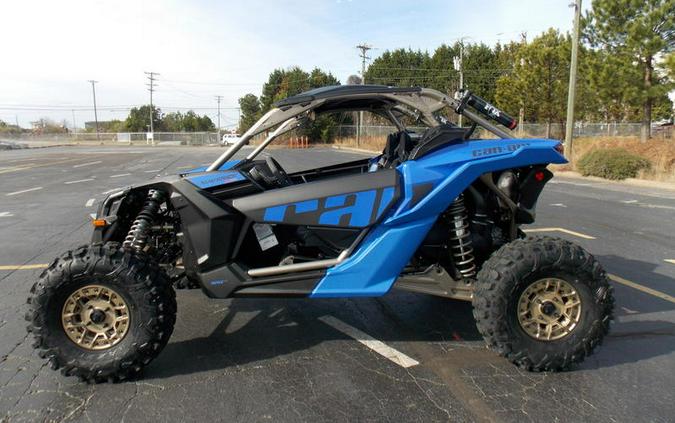 2024 Can-Am® Maverick X3 X rs Turbo RR with Smart-Shox Dazzling Blue & Carbon Black