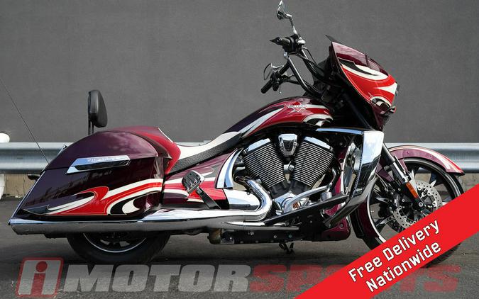 2015 Victory Motorcycles Magnum Ness Midnight Cherry