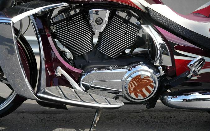 2015 Victory Motorcycles Magnum Ness Midnight Cherry